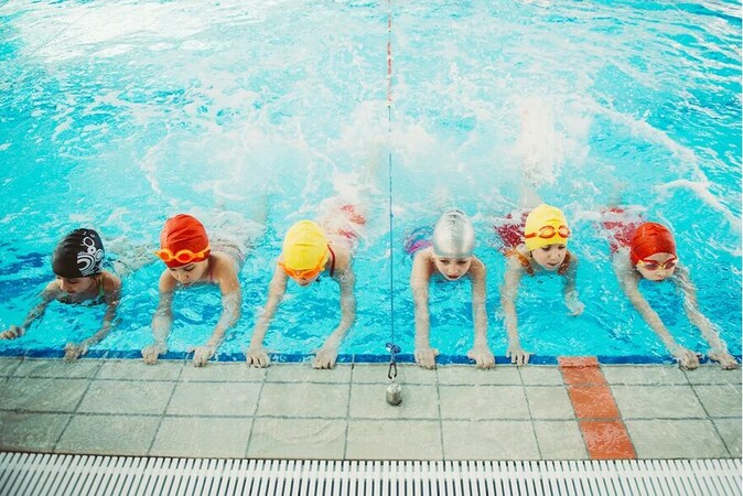 Inicio del extraescolar natación 